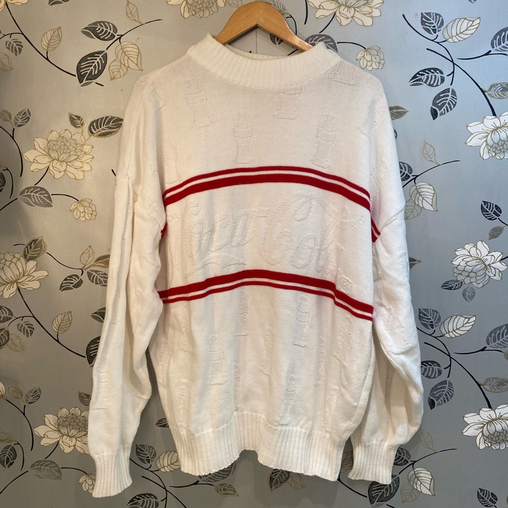 Vintage Coca-Cola Mock Turtleneck